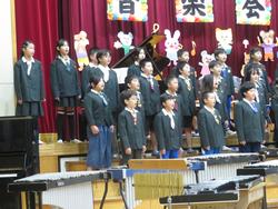 創立150周年記念音楽会の様子