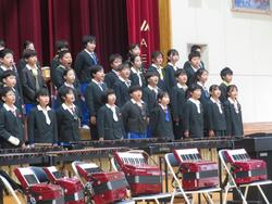 創立150周年記念音楽会の様子