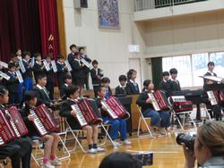 創立150周年記念音楽会の様子