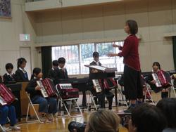 創立150周年記念音楽会の様子