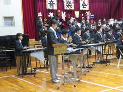 創立150周年記念音楽会の様子