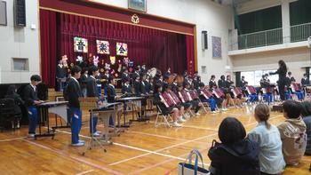 創立150周年記念音楽会の様子