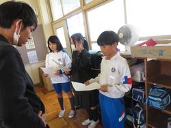 5年生ブース運営の準備