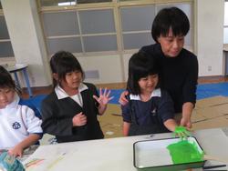 1年生手形作品づくり
