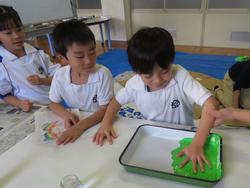 1年生手形作品づくり