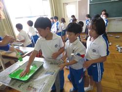 1年生手形作品づくり