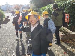 3年生校外学習 学校出発