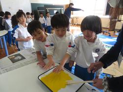 2年生手形作品づくり