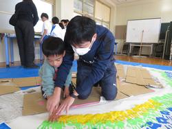 2年生手形作品づくり
