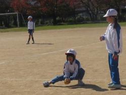 3年生体育の授業
