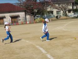 3年生体育の授業