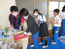 5年生手形作品づくり