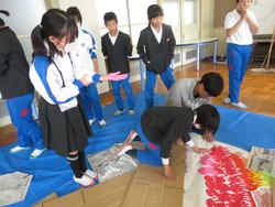 5年生手形作品づくり