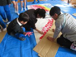 5年生手形作品づくり