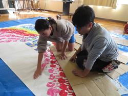 5年生手形作品づくり