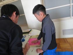 5年生手形作品づくり