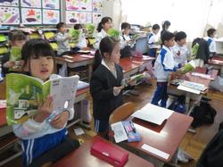 1年生国語の授業