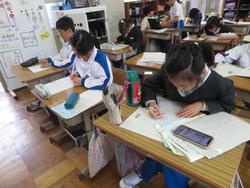 3年生校外学習新聞づくり