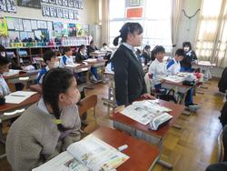 5年生保健体育の授業