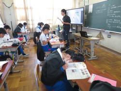 5年生保健体育の授業