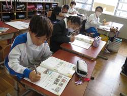 5年生保健体育の授業
