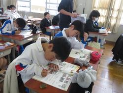 5年生保健体育の授業