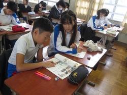 5年生保健体育の授業