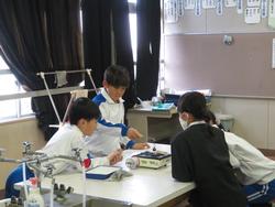 4年生理科の授業