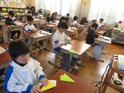 1年生図工の授業