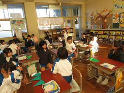 1年生図工の授業