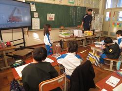 1年生国語の授業