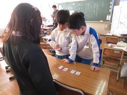 3年生国語の授業