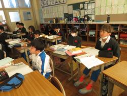 4年生国語の授業