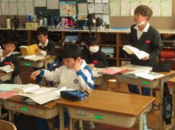 4年生国語の授業