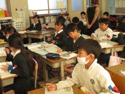 4年生国語の授業