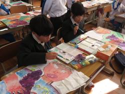 2年生図工の授業
