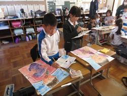 2年生図工の授業
