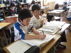 4年生社会の授業