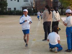 駅伝の練習の様子