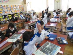 1年生国語の授業