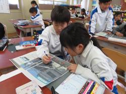1年生国語の授業