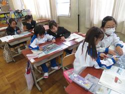 1年生国語の授業