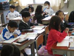 1年生算数の授業
