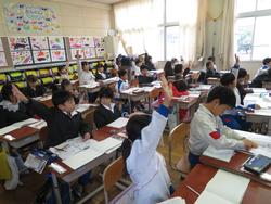 1年生算数の授業