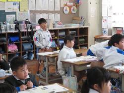 2年生国語の授業