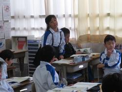 2年生国語の授業