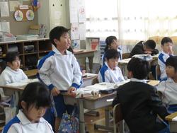 2年生国語の授業