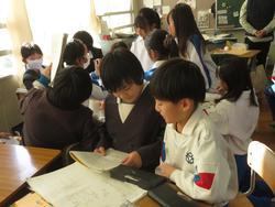 4年生社会の授業