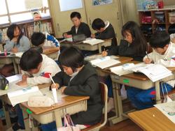 4年生国語の授業