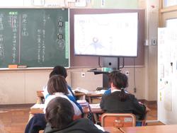 3年生国語の授業